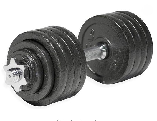 dumbbells iron 52.5 Lb single