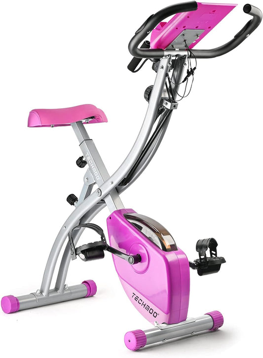 f exercise bike pink