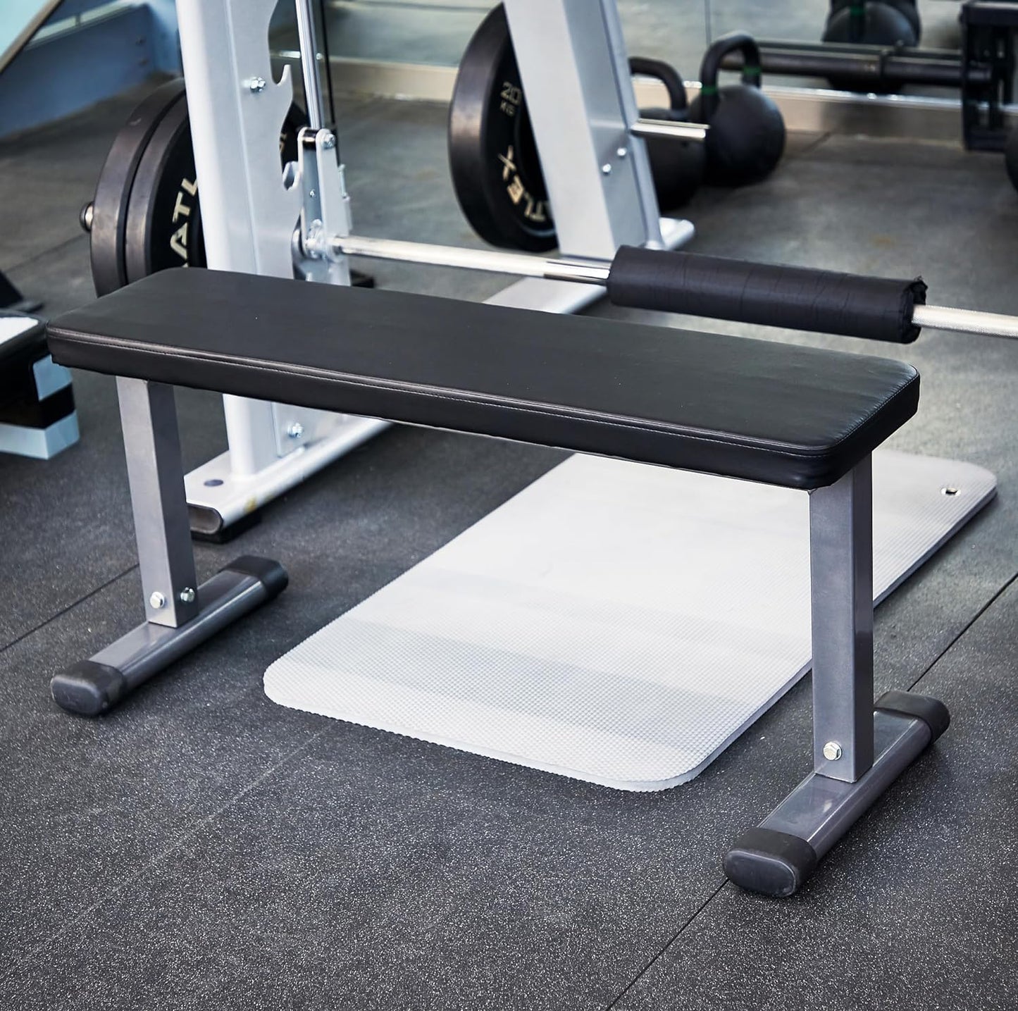 weight bench flat