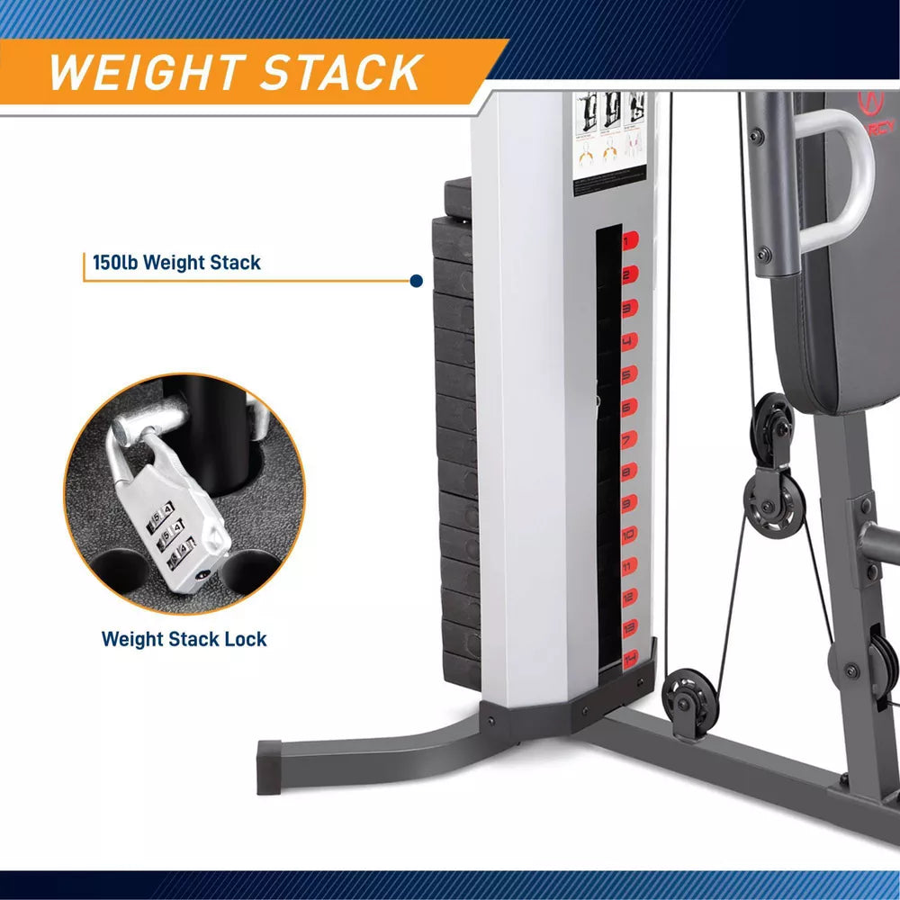 full body workout machine marcy 150 lb