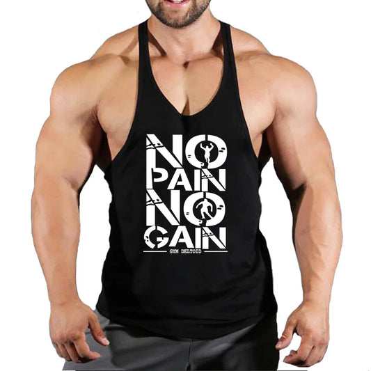 gym shirt no pain no gain